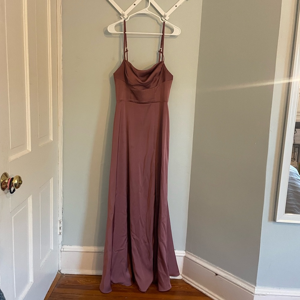 Azazie copper bridesmaid/wedding guest dress size US 6